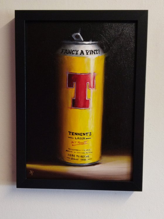 Tennents Lager still life