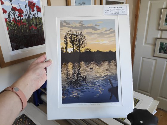Golden Sunset, Brackley Lake