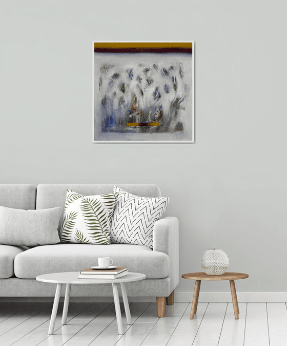 Soft Convergence_30"X30" 2025