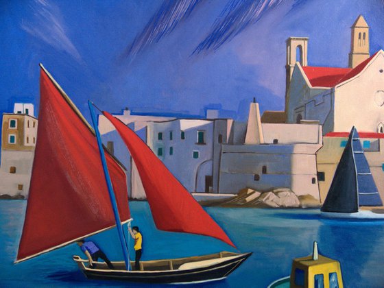 Giovinazzo Harbour, Puglia