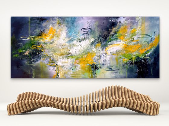 Citrus Storm Over Blue