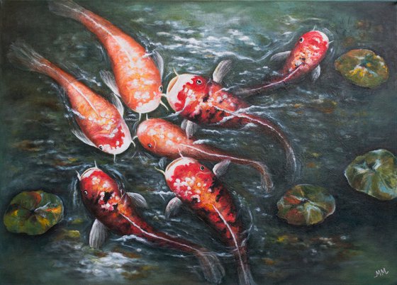 Seven Koi
