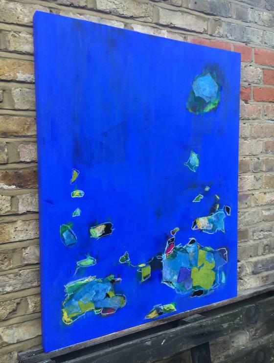 Into the Deep - Large, contemporary painting