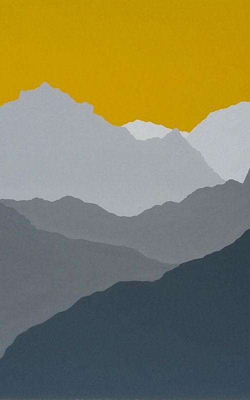 Scafell Pike from Eskdale, The Lake District by Sam Martin