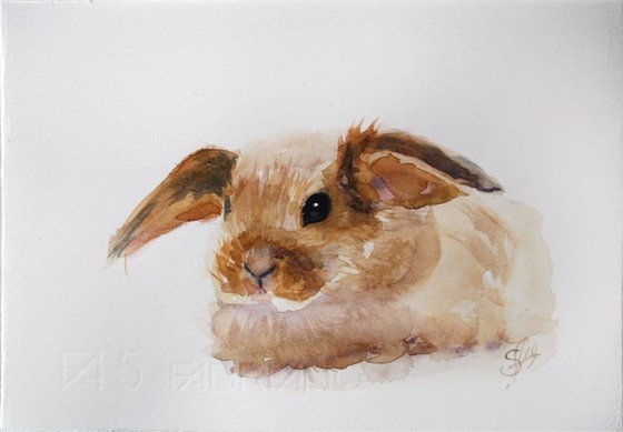 Bunny I /  ORIGINAL PAINTING