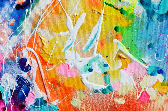 Colorful Abstract Reef Oasis