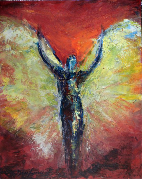 INVICTUS Angel  - 16x20