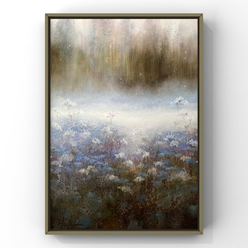 Blue meadow by Alina Marsovna