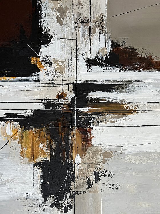 Convergence of Light. Square Abstract