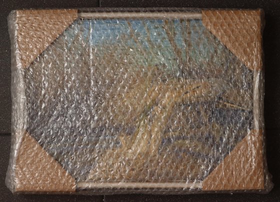 A broken tree near the Likhoborka River