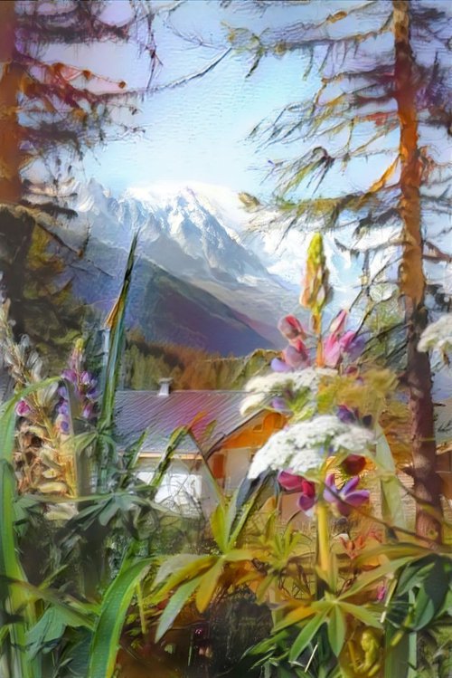 Fleurs de montagne N1 by Danielle ARNAL