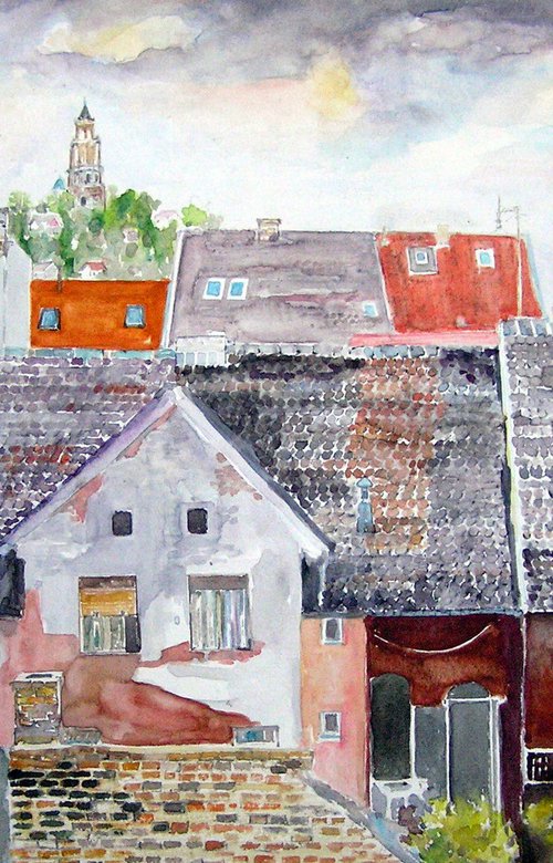CITY ROOFS /CITYSCAPE by Zoran Mihajlović Muza