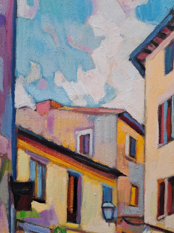 Rainy Day in Pitigliano