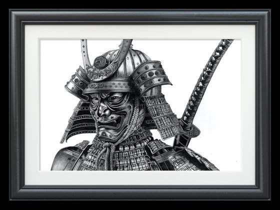 Japanese Samurai Mask & Helmet