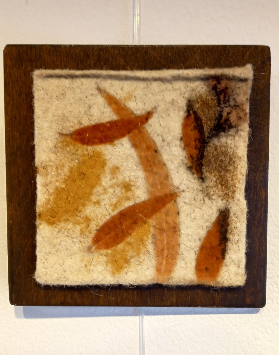 Impressionistic Botanical Print By Irina Goleva, 5 X 5, Elements Lix, Original Artwork