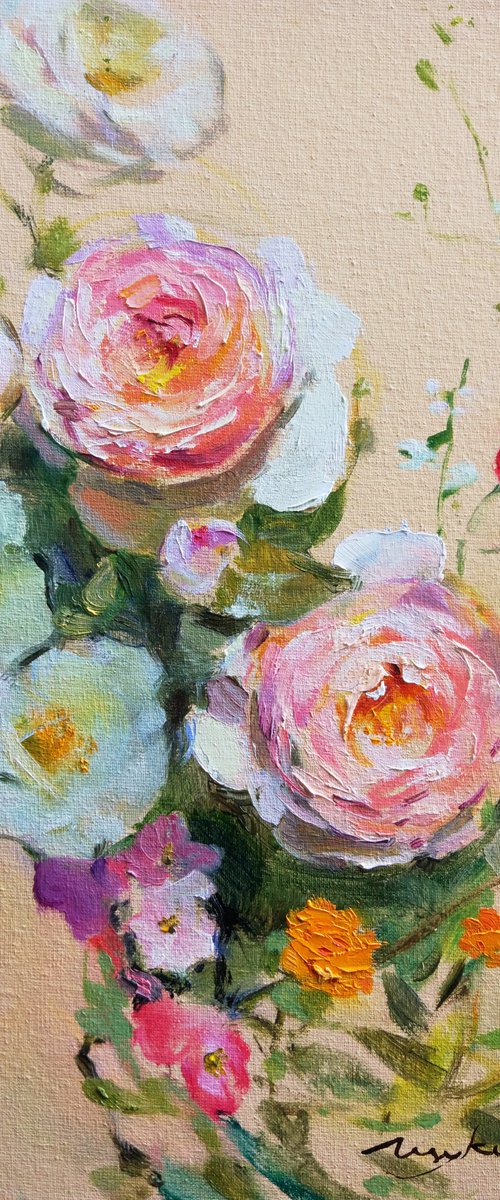 Enchanted by the rose by Helen Shukina