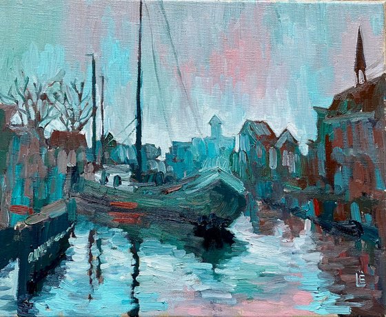 Leiden port