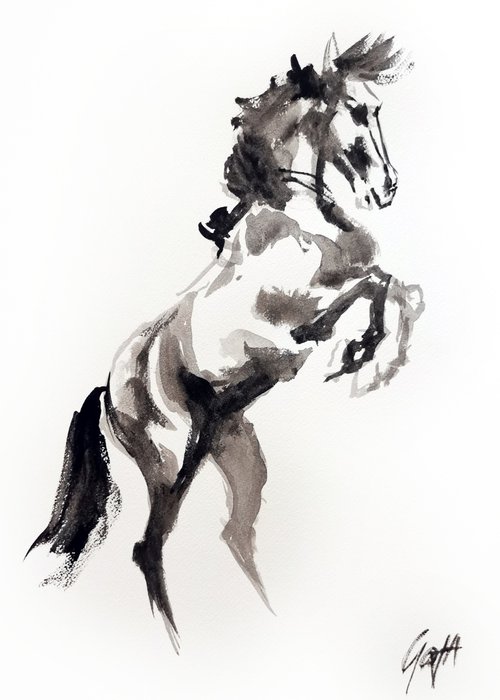 PRANCING HORSE by Nicolas GOIA