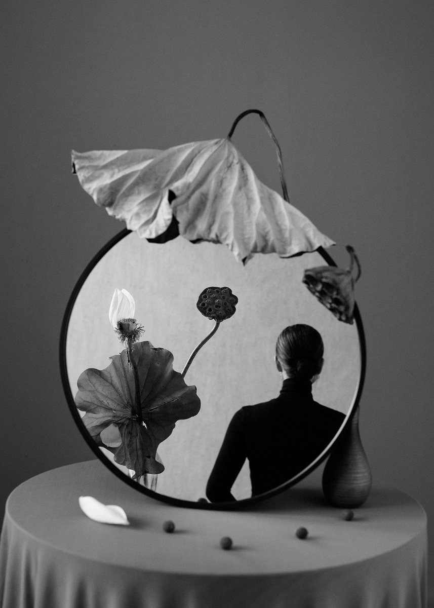 Surrealistic Portrait Photograph By Xidong Luo, 24 X 34", Samsara, Original Artwork