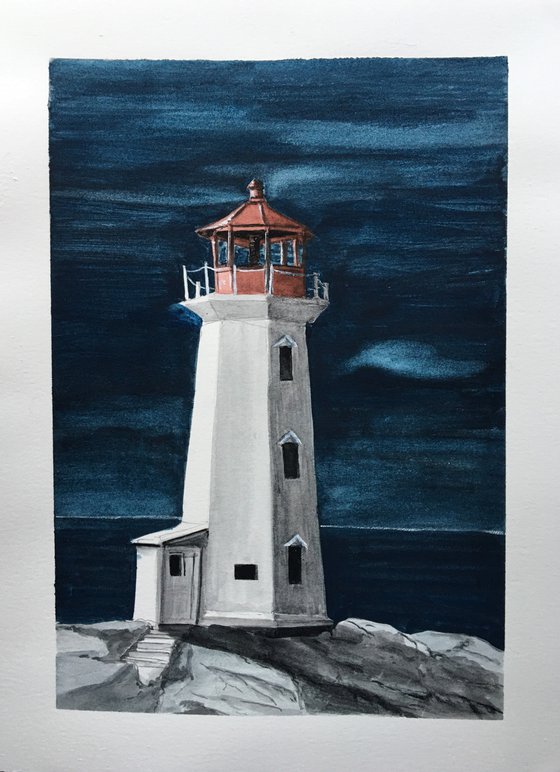 Lighthouse; Peggys Cove