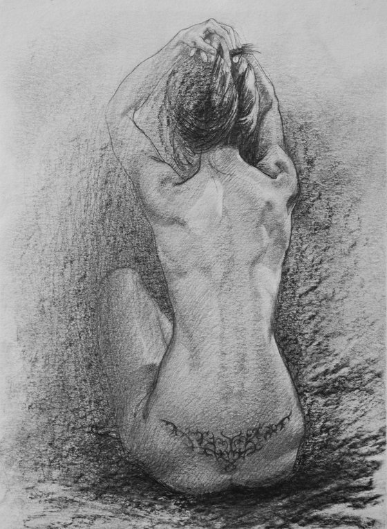 Unfamiliar Girl With the Tattoo