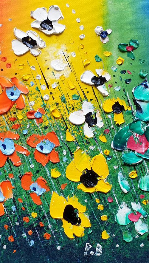 "Caught in the Rainbow" - Flowers in Love by Phil Broad