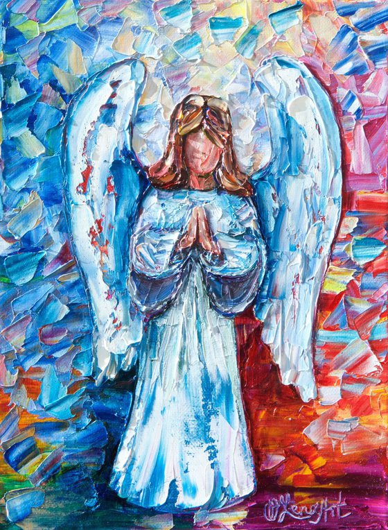 Guardian Angel (Palette Knife)