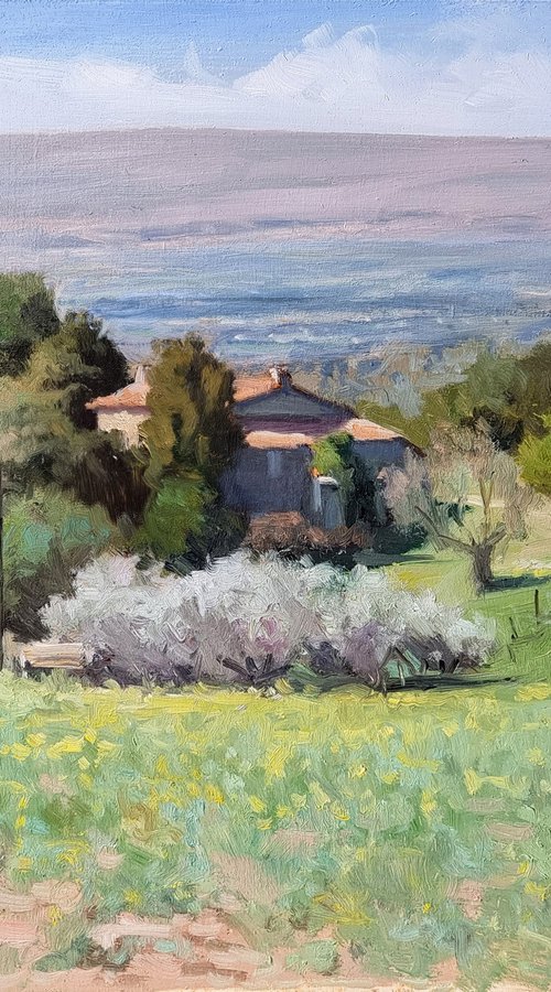 Mas provençal vers Lurs by Pascal Giroud