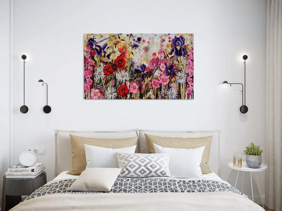 Radiant Chaos, Floral Landscape