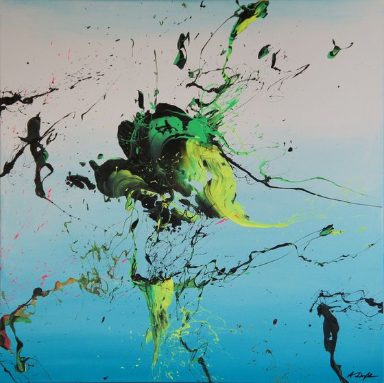 A Frog's Leap (Spirits Of Skies 064012) (80 x 80 cm) XL (32 x 32 inches)