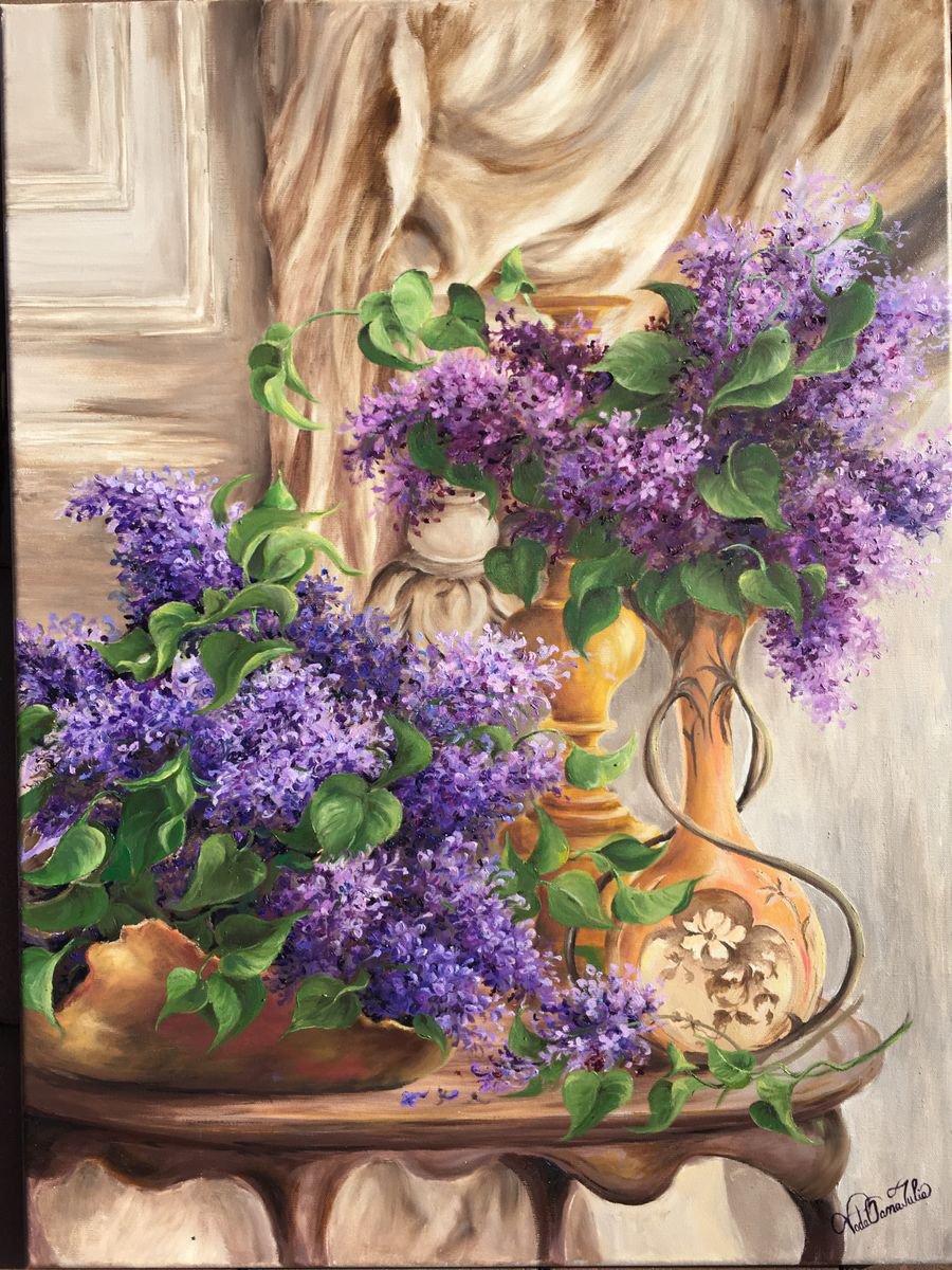 Lilac from the garden by oana voda