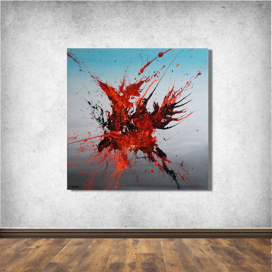 Emotional Release V (Spirits Of Skies 064048) - 80 x 80 cm - XL (32 x 32 inches)