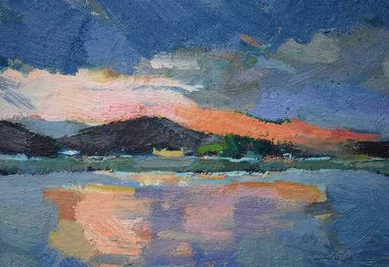 seascape with stormy  clouds 2