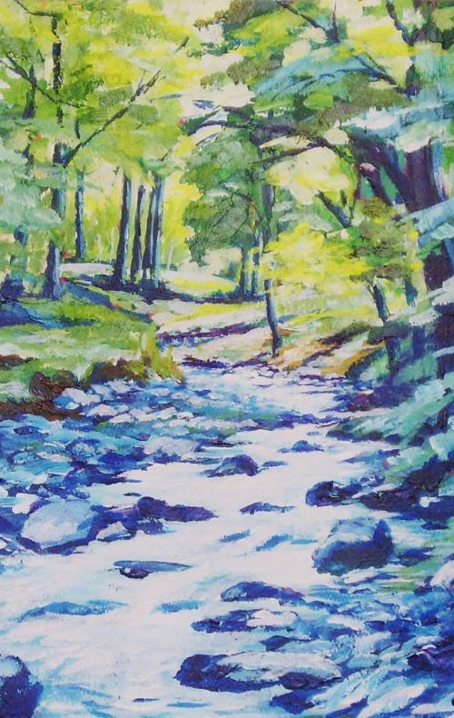 Glen Auldyn - Isle of Man by Max Aitken