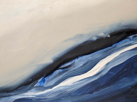 Tidelines in Blue