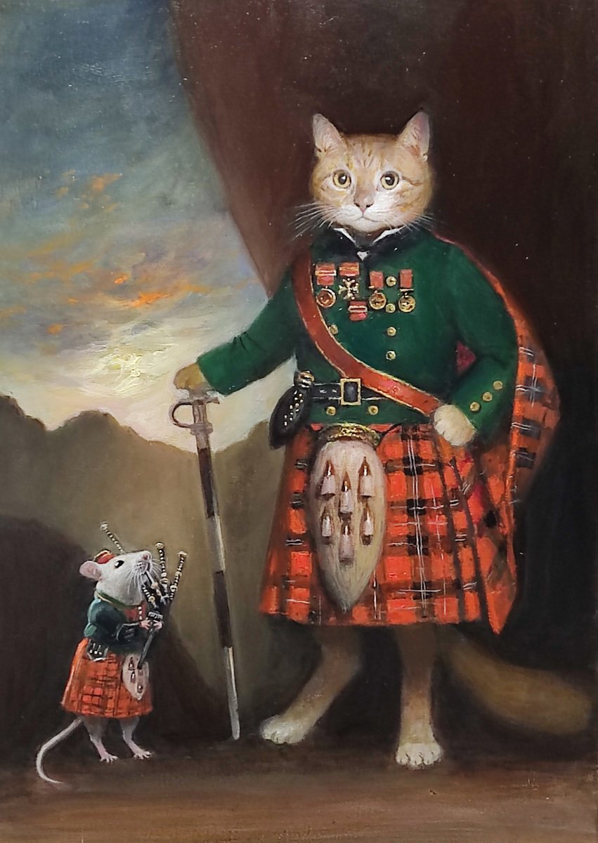 Scottish Cat ???? ???? by HELINDA (Olga Mller)
