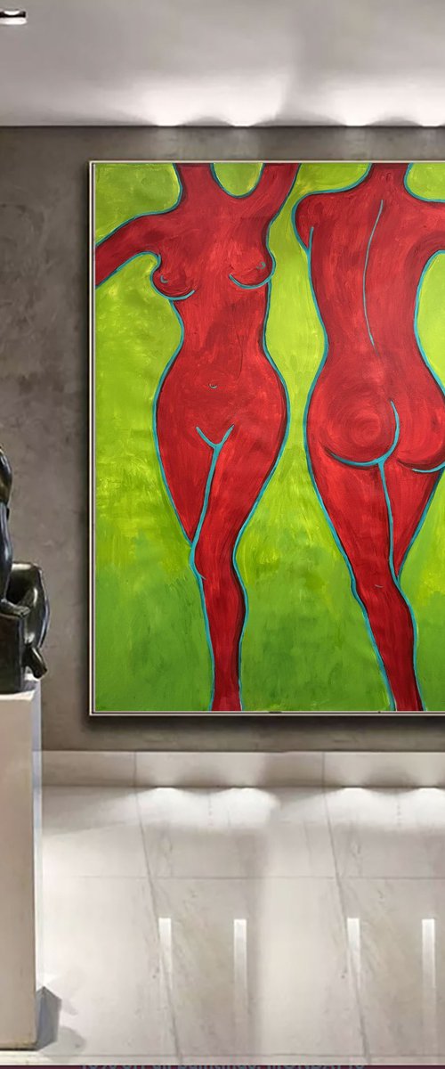 Dancers by Alexandra Dobreikin