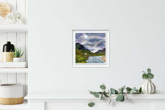 Storm Over Glen Coe Evening