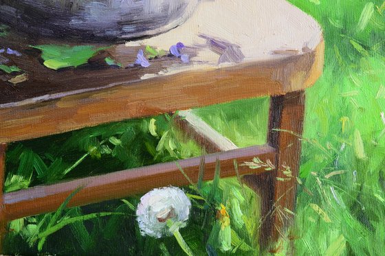 The scent of lilac