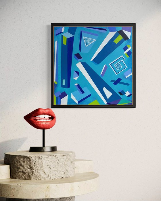 Blue Doorways