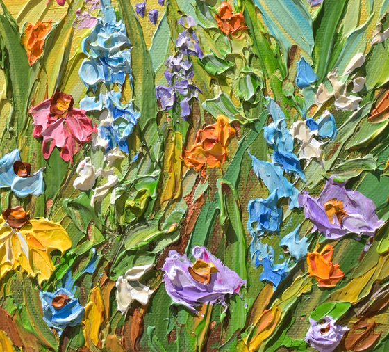 Flourish of Summer - Floral Painting