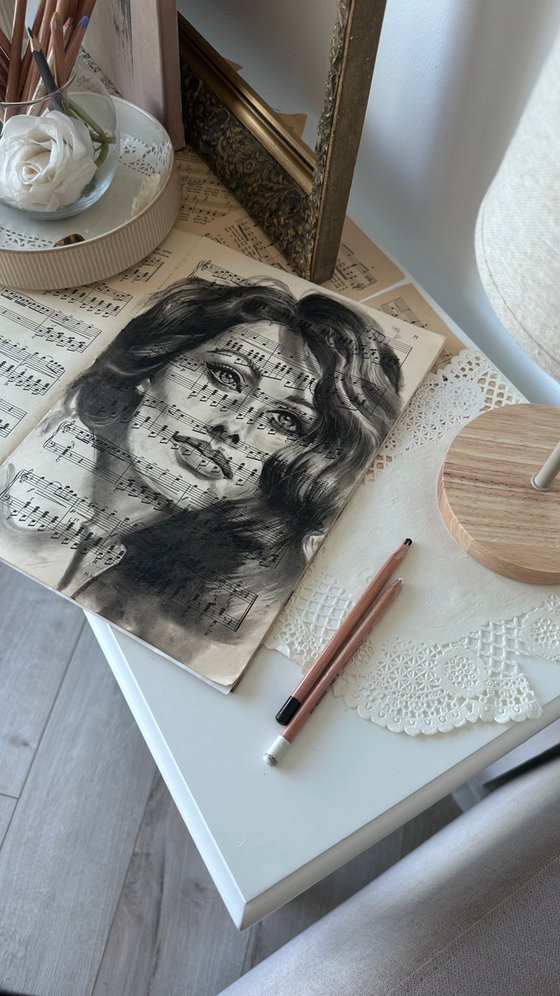 Sophia Loren Cinema Legend Portrait