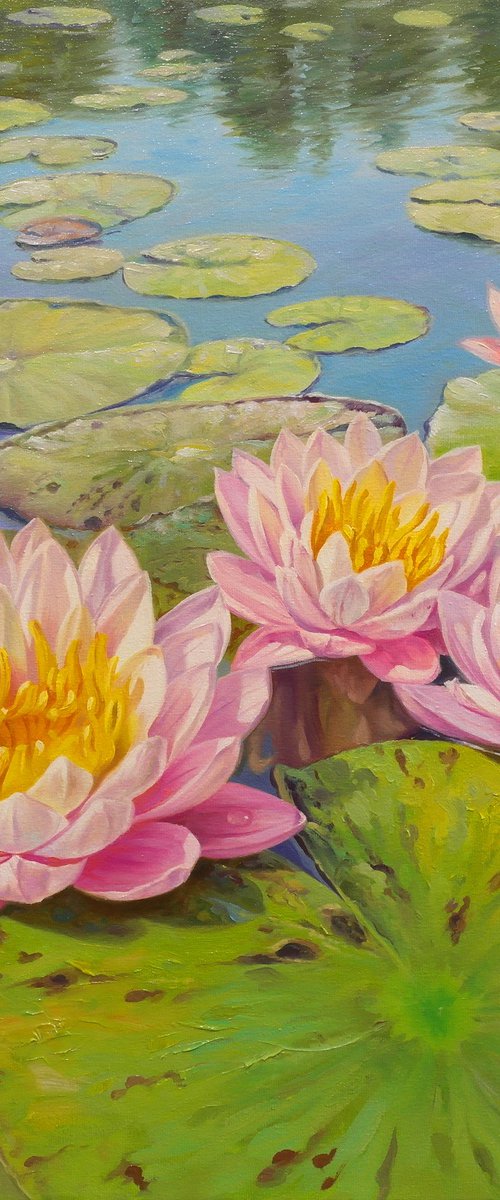 Water lilies by Eduard Zhaldak