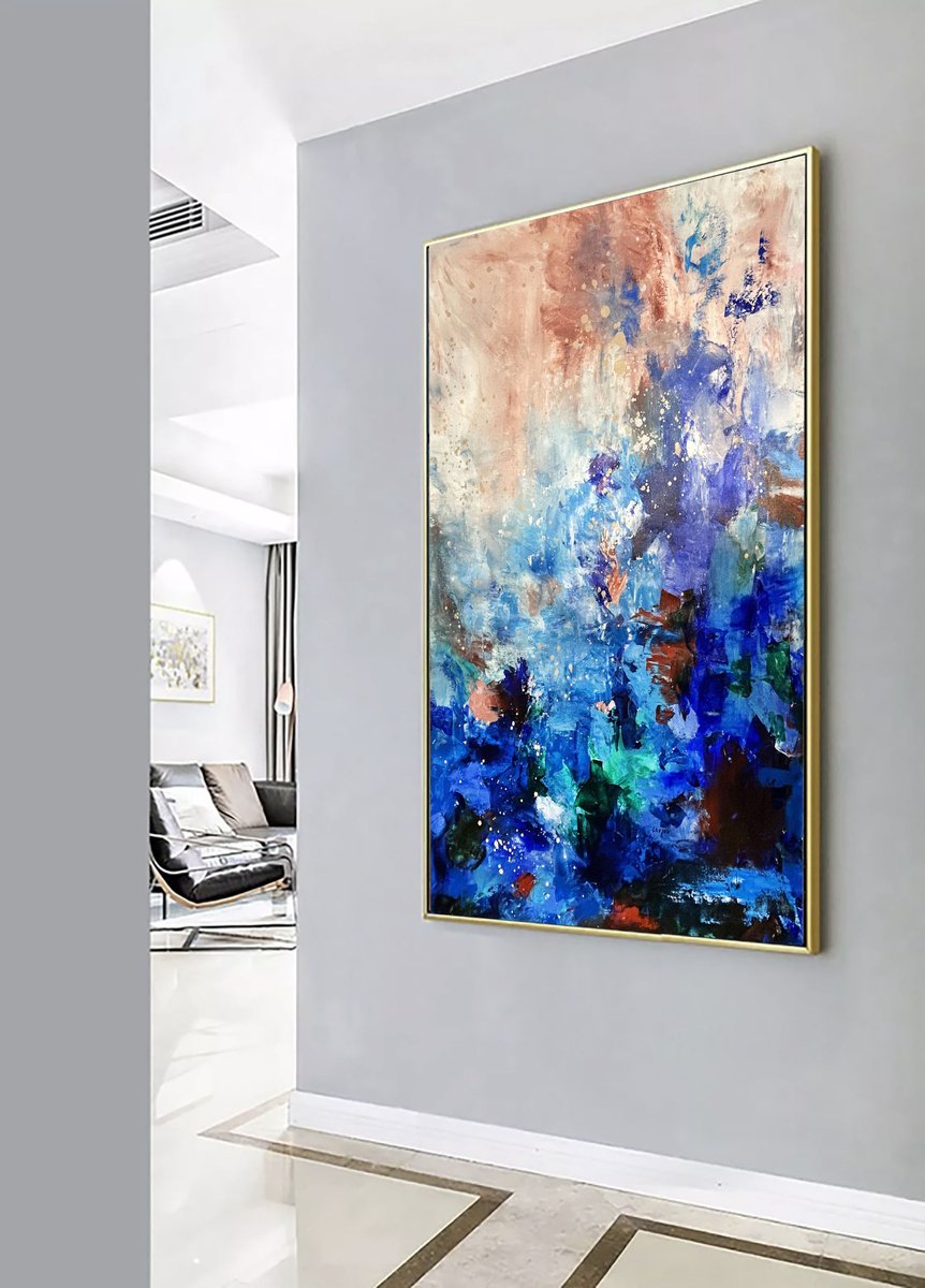 Kingdom Of Poseidon By Alexandra Dobreikin, 35 X 55, Artwork For Sale On Artfinder