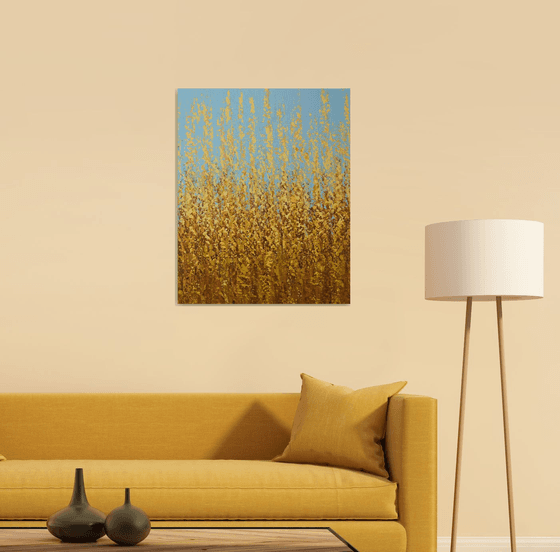 Nature's Gold - Abstract Field