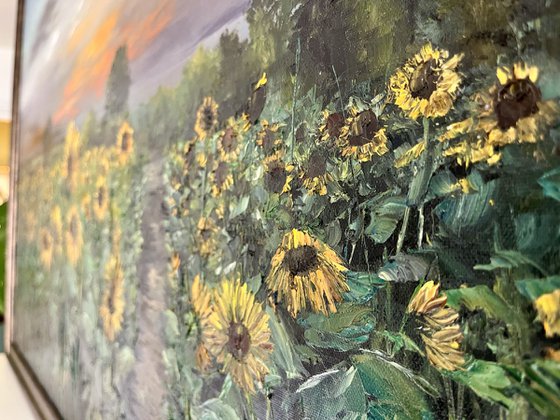 Path to Sunflowers