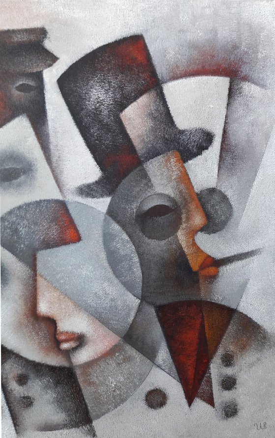 The Masks Oil painting by Eugene Ivanov Artfinder