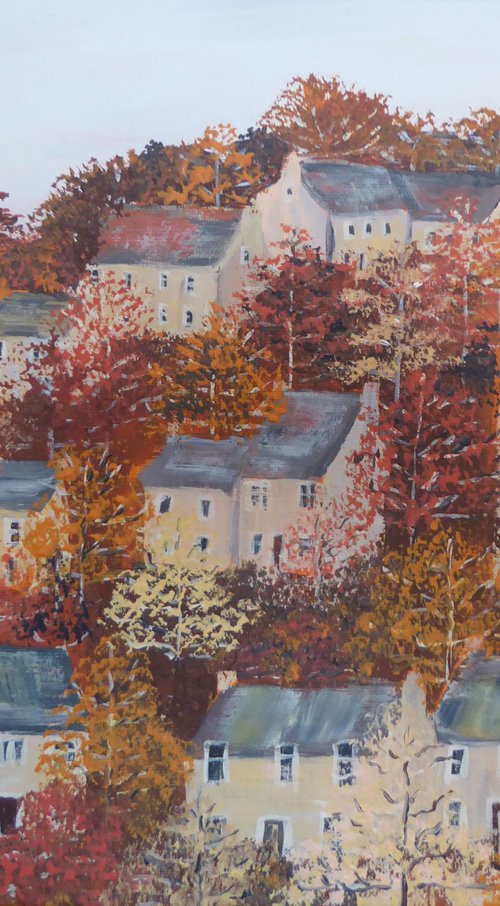 Cotswold Village by Elaine Allender