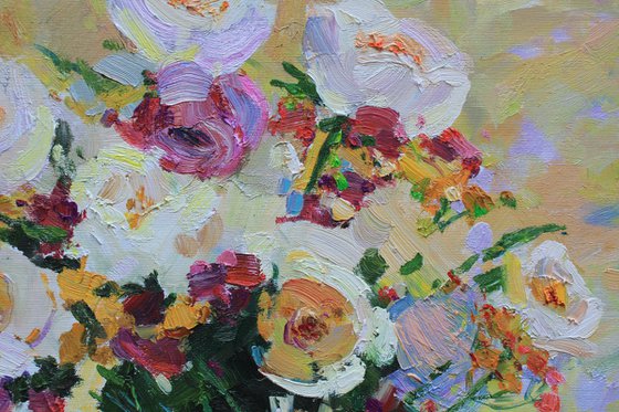 Morning Stillness Summer flowers