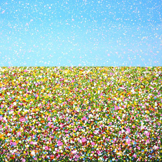 Summer. Flower field 10.